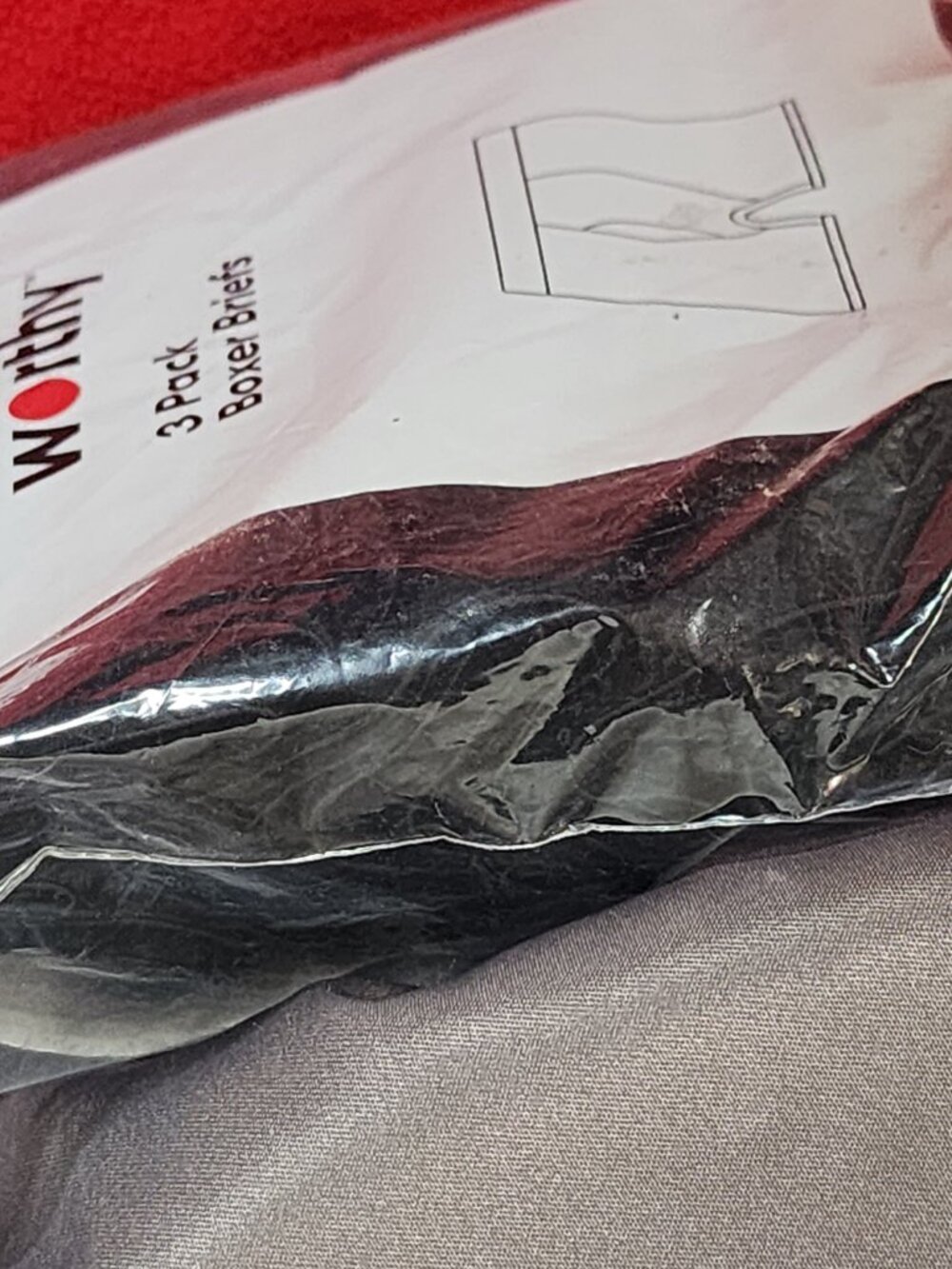 Deal Worthy Black Cotton Recycled Poly 3pk X 2 Boxer Briefs 6 Pair Total Sz XXL - Picture 15 of 16